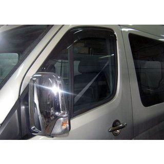 Ветровики (2 шт, Sunflex) Volkswagen Crafter 2006-2016 гг. фото 1