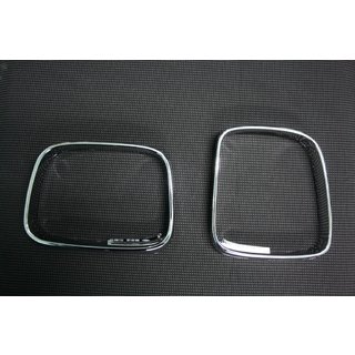 Обводки зеркал (2 шт., пластик) Volkswagen Caddy 2004-2010 гг.