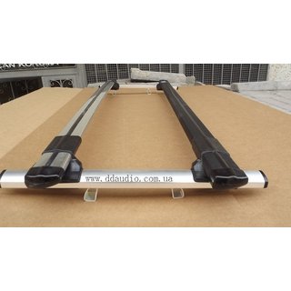 Автобагажник на крышу (2 аэродинамические поперечины) Nissan Navara 2006-2015 гг.