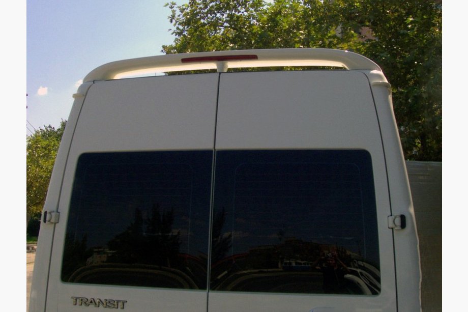 Ford Transit 2000–2014 гг. Isikli средний спойлер на крышу (под покраску) Image