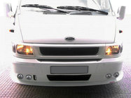 Ford Transit 2000–2014 гг. Накладка на передний бампер (2000-2006) фото 2