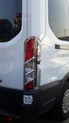 Ford Transit 2014- гг. Хром Накладки на Задние Фонари (2 шт, пластик) фото 4
