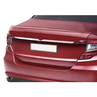 Хромированная накладка над номером (нержавейка) фото 2