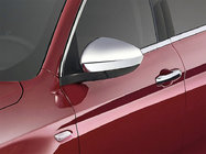 Fiat Tipo 2016- гг. Хромированные Накладки на Зеркала (2 шт., пластик) фото 1