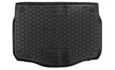 Fiat Doblo II 2010-2022 гг. Коврик багажника Короткая база 7 мест (Autogumm, резина) фото 1