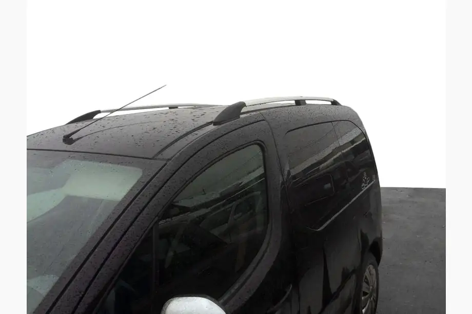 Peugeot Partner Tepee 2008-2018 гг. Хромированные Рейлинги Пластиковые ножки