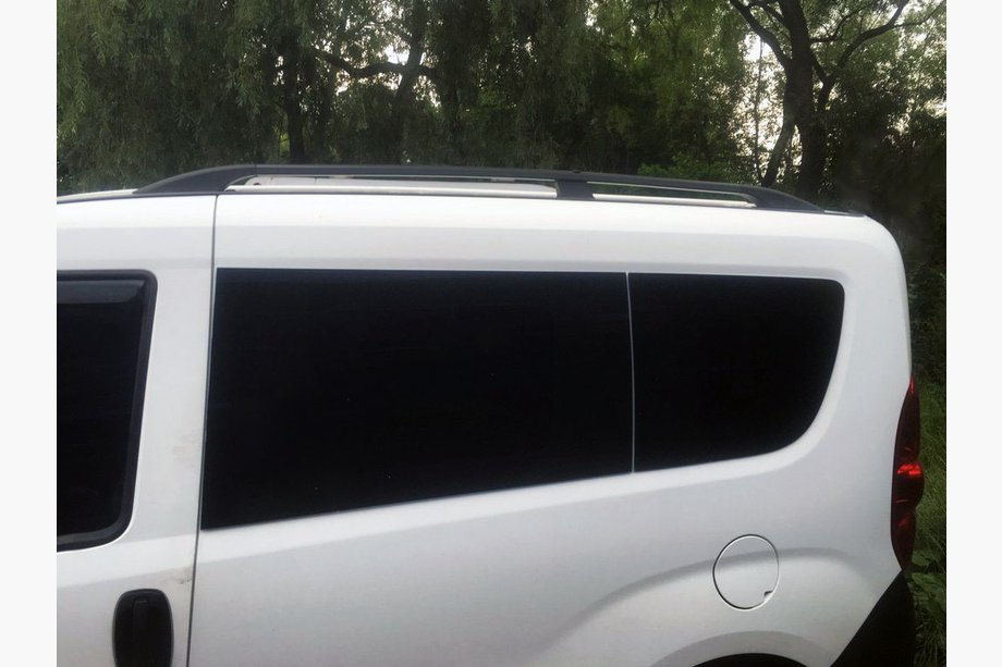 Opel Combo 2012↗ Рейлинги Чорные Image