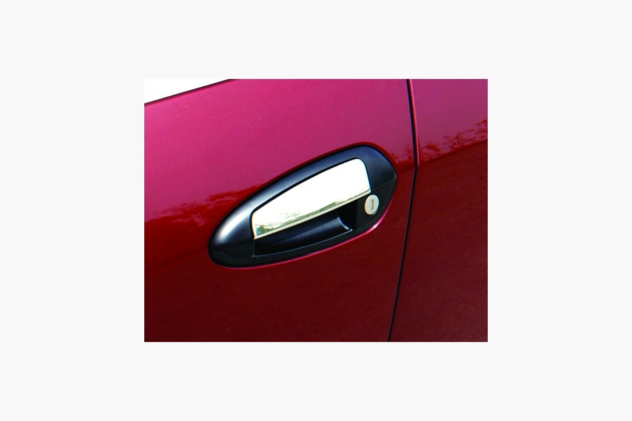 Fiat Punto Grande/EVO 2006-2018 гг. Хромированные Накладки на Дверные Ручки (4-дверн., Нержавейка) OmsaLine - Итальянская Нержавейка Фото 2