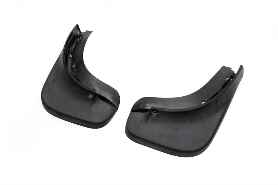 Volkswagen Touareg 2002-2010 гг. Задние брызговики Premium (2 шт, Оригинал) Image