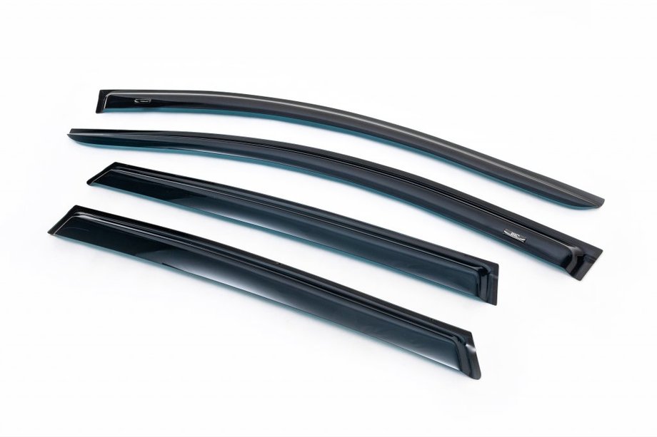 Mazda CX-9 2007-2016 гг. Ветровики на окна (4 шт, HIC) Image