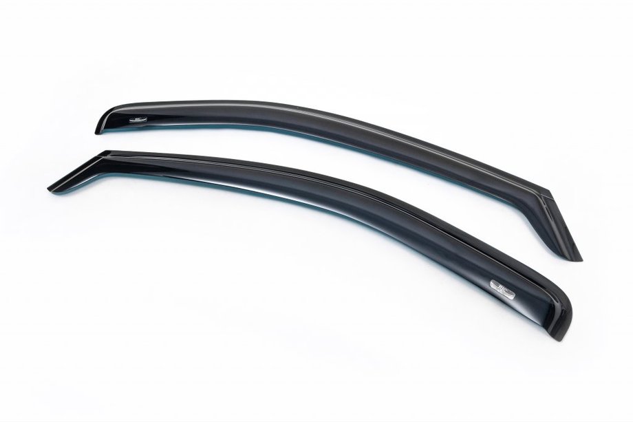 Hyundai H300, H1, Starex 2008-2020 гг. Ветровики на окна (2 шт, HIC) Image