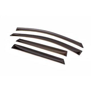 Ветровики WG (4 шт, ANV) Ford Focus II 2005-2008 гг. фото 1