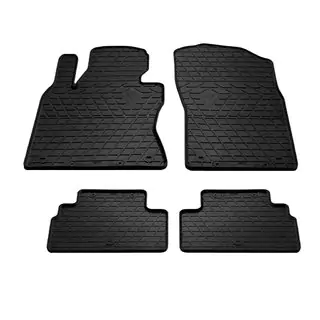 Резиновые коврики (для Q50, 4 шт, Stingray Premium) Infiniti Q50/Q60 2013-2024 гг.