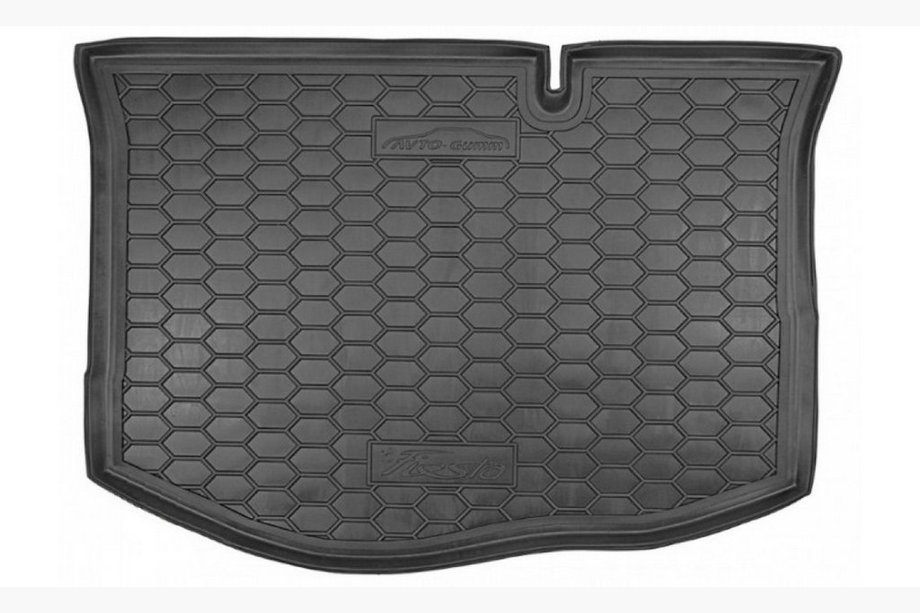Ford Fiesta 2008-2017 гг. Коврик багажника 2015+ (Autogumm, резина) Image