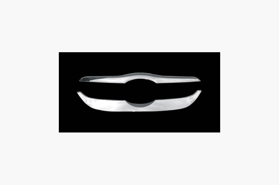 Ford Fiesta 2008-2017 гг. Накладки вокруг решетки радиатора (2 шт, пластик) Image