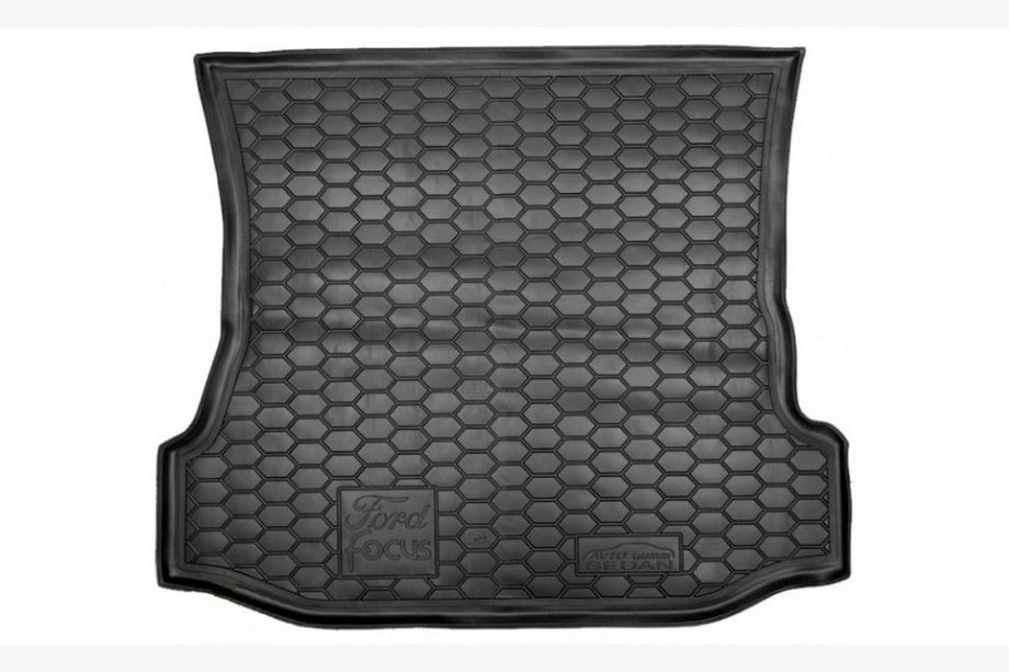 Ford Focus I 1998-2005 гг. Коврик багажника SD (Autogumm, резина) Image
