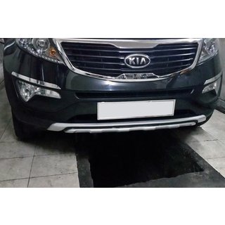 Передняя накладка Niken V1 (пластик) Kia Sportage 2010-2015 гг. фото 3