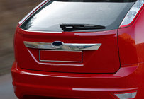 Накладка на крышку багажника (HB, нерж. сталь) фото 1