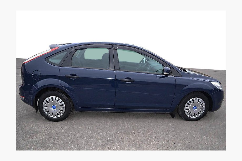 Ford Focus II 2008-2011 гг. Ветровики окон SD/HB (4 шт, Cobra) Image