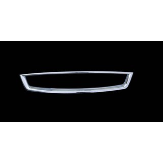 Накладки на решетку радиатора (пластик) Ford Focus II 2005-2008 гг. фото 1