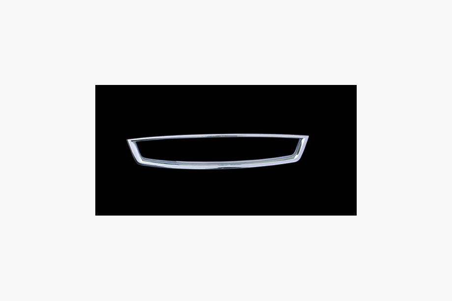 Ford Focus II 2005-2008 гг. Накладки на решетку радиатора (пластик) Image