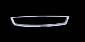 Ford Focus II 2005-2008 гг. Накладки на решетку радиатора (пластик) фото 1