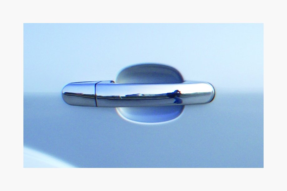 Ford Focus II 2005-2008 гг. Хромированные Накладки на Ручки (2 шт) Image