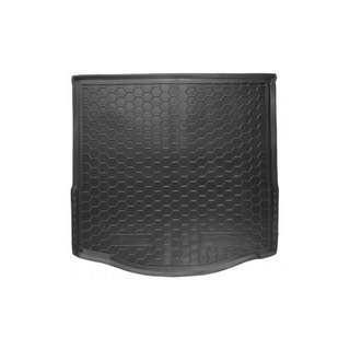 Коврик багажника с нишей под запасное колесо SD (Autogumm, резина) Ford Focus III 2011-2017 гг.