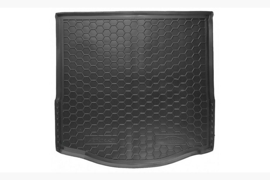 Ford Focus III 2011-2017 гг. Коврик багажника с нишей под запасное колесо SD (Autogumm, резина) Image
