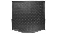 Ford Focus III 2011-2017 гг. Коврик багажника с нишей под запасное колесо SD (Autogumm, резина) фото 1