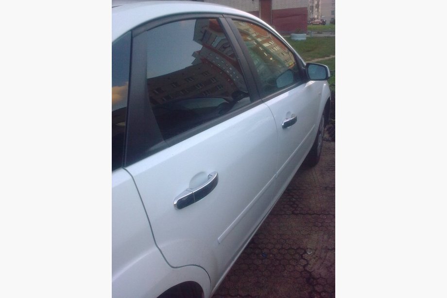 Ford Focus II 2008-2011 гг. Хромированные Накладки на Ручки (4 шт., Нержавейка) OmsaLine - Итальянская Нержавейка Фото 4