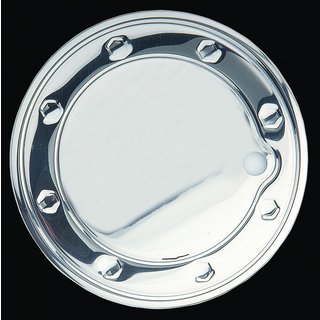 Хромированная накладка на лючок бензобака (нерж. сталь) Lada Kalina 2004-2011 гг.