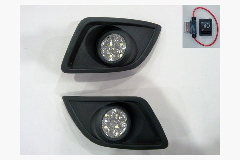 Ford Fiesta 2002-2008 гг. Светодиодные противотуманные фары 2006-2008 Image