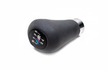 Ручка КПП OEM (эко-кожа, черная гладкая) фото 1