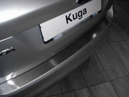 Ford Kuga 2008-2013 гг. Накладка на задний бампер Natanika (нержавейка) фото 1