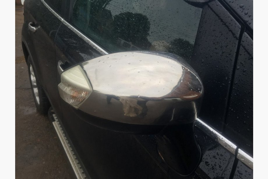 Ford Kuga 2008-2013 гг. Накладки на Зеркала (2 шт, Нержавейка) Фото 7