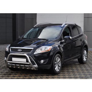 Ford Kuga 2008 Кенгурятник WT003 (нерж.)