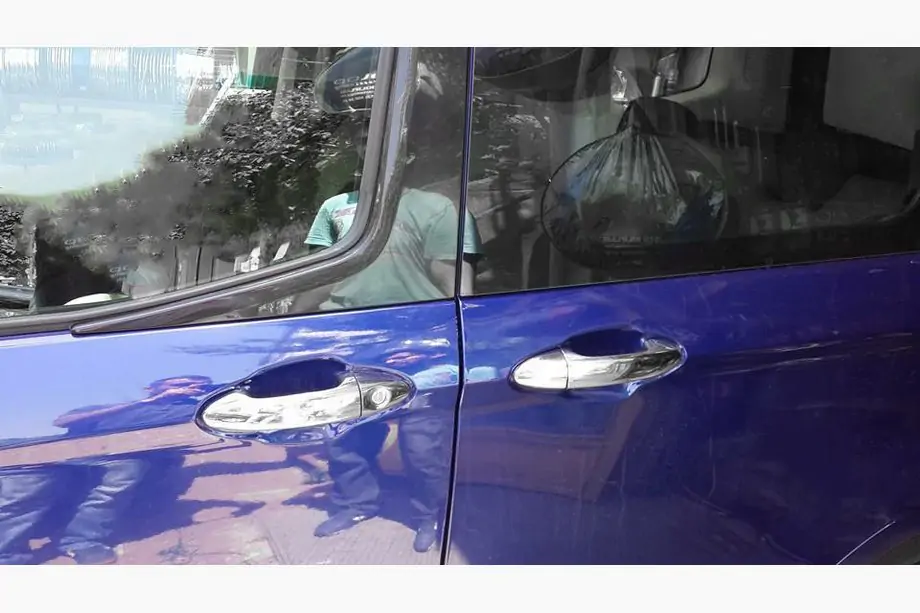 Ford Courier 2014-2023 гг. Хромированные Накладки на Ручки (4 шт., Нержавейка) Фото 1