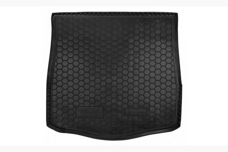 Ford Mondeo 2008-2014 гг. Коврик багажника полноразмерное колесо SD/Liftback (Autogumm, резина) Image