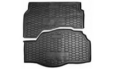 Ford Fusion 2002-2009 гг. Коврик багажника 2-частный (резина) Hybrit (SD) фото 1