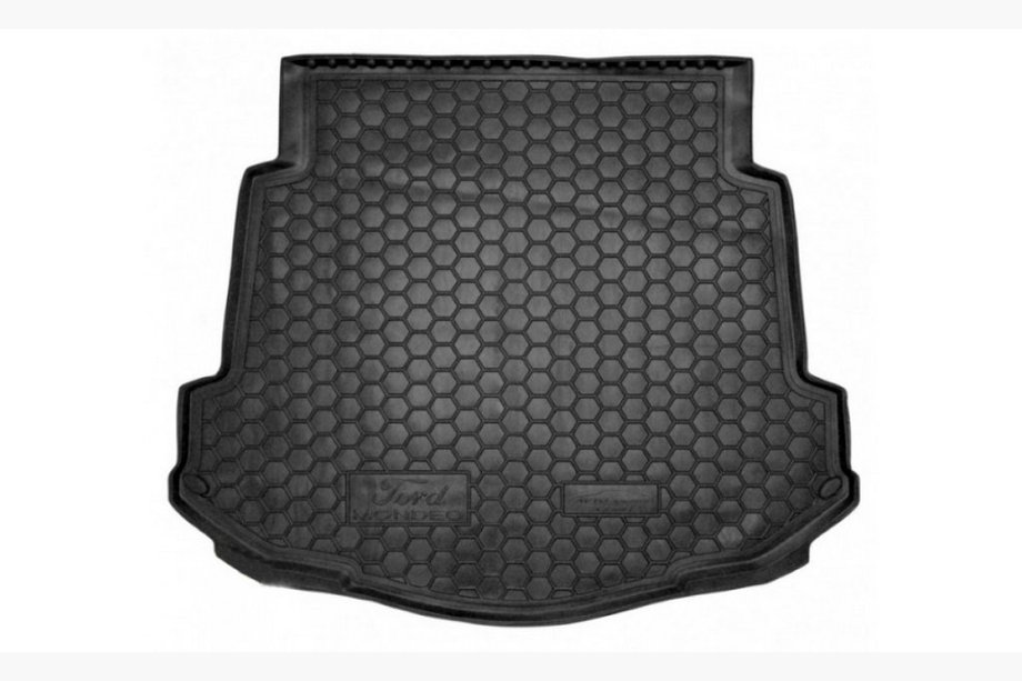 Ford Mondeo 2008-2014 гг. Коврик багажника с нишей под запасное колесо SD (Autogumm, резина) Image