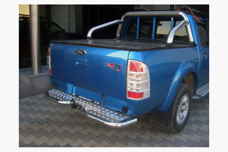 Задние угловые дуги AK003 (2 шт., нержавейка) Image