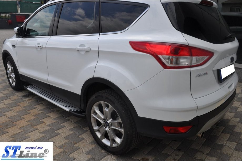 Skoda Karoq 2018- гг. Боковые пороги King (2 шт., алюминий) Фото 2