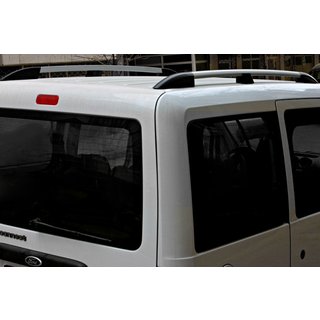 (Skyline) Хромированные рейлинги (Пластиковые крепления) Ford Connect 2002-2006 гг.