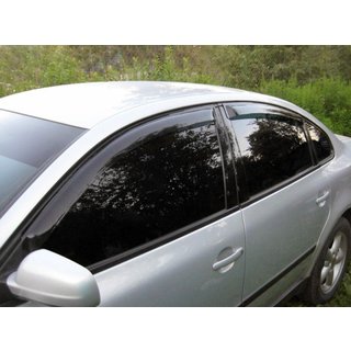 Ветровики SD (4 шт, Niken) Volkswagen Passat B5 1997-2005 гг. фото 1