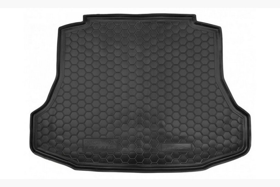 Honda Civic Sedan VIII 2006-2011 гг. Коврик багажника Benzin (Autogumm, резина) Image
