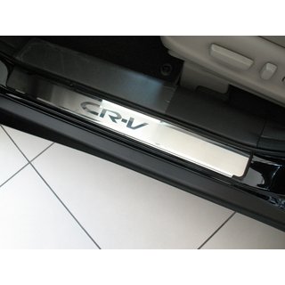 Накладки на пороги Natanika Premium (4 шт, нержавейка) Honda CRV 2012-2016 гг.