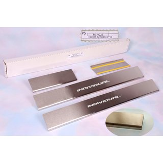 Накладки на пороги Natanika Standard (4 шт, нержавейка) Honda Accord IX 2013-2017 гг.