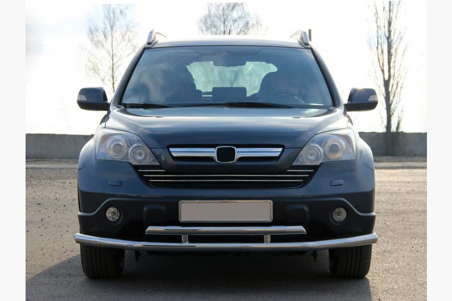 Передняя защита ST018 (нержавейка) Image