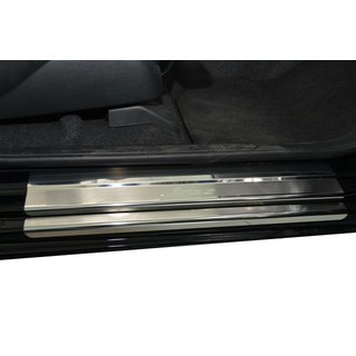 Накладки на пороги Natanika Premium нержавейка (8 шт) Honda FIT/Jazz 2009-2013 гг.